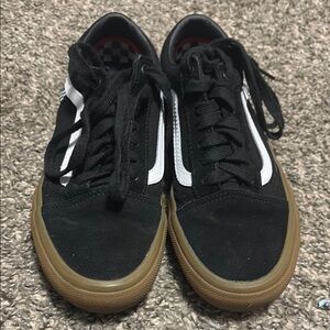 Vans Black and White Men's Shoes